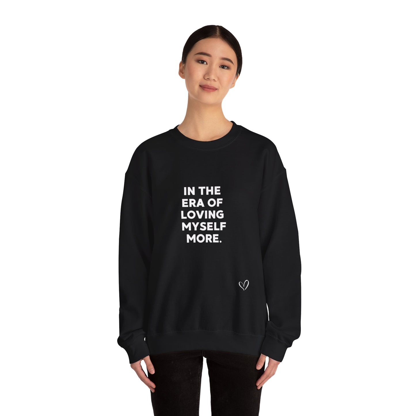 Loving myself Era Unisex Heavy Blend™ Crewneck Sweatshirt