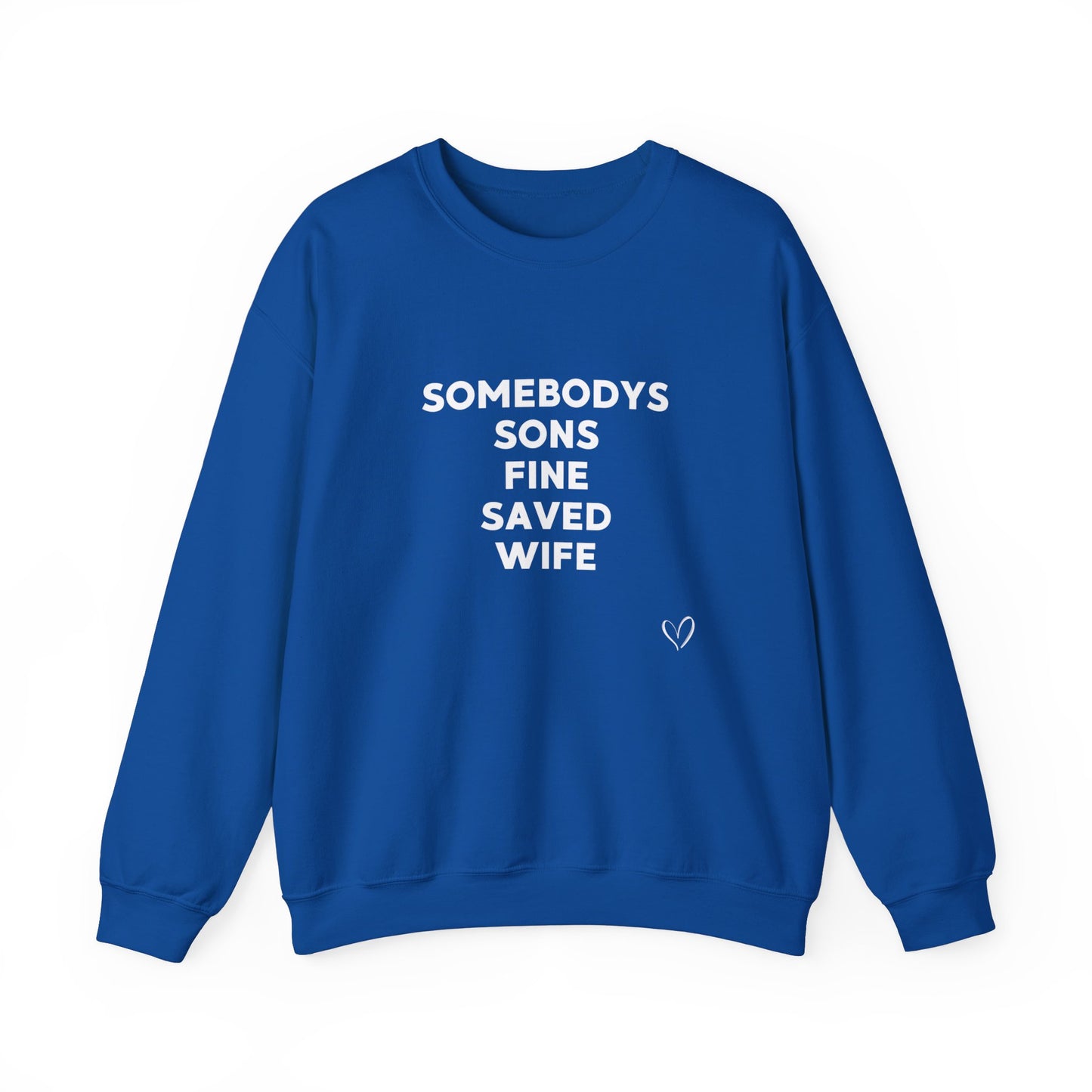 Saved Wife Unisex Heavy Blend™ Crewneck Sweatshirt