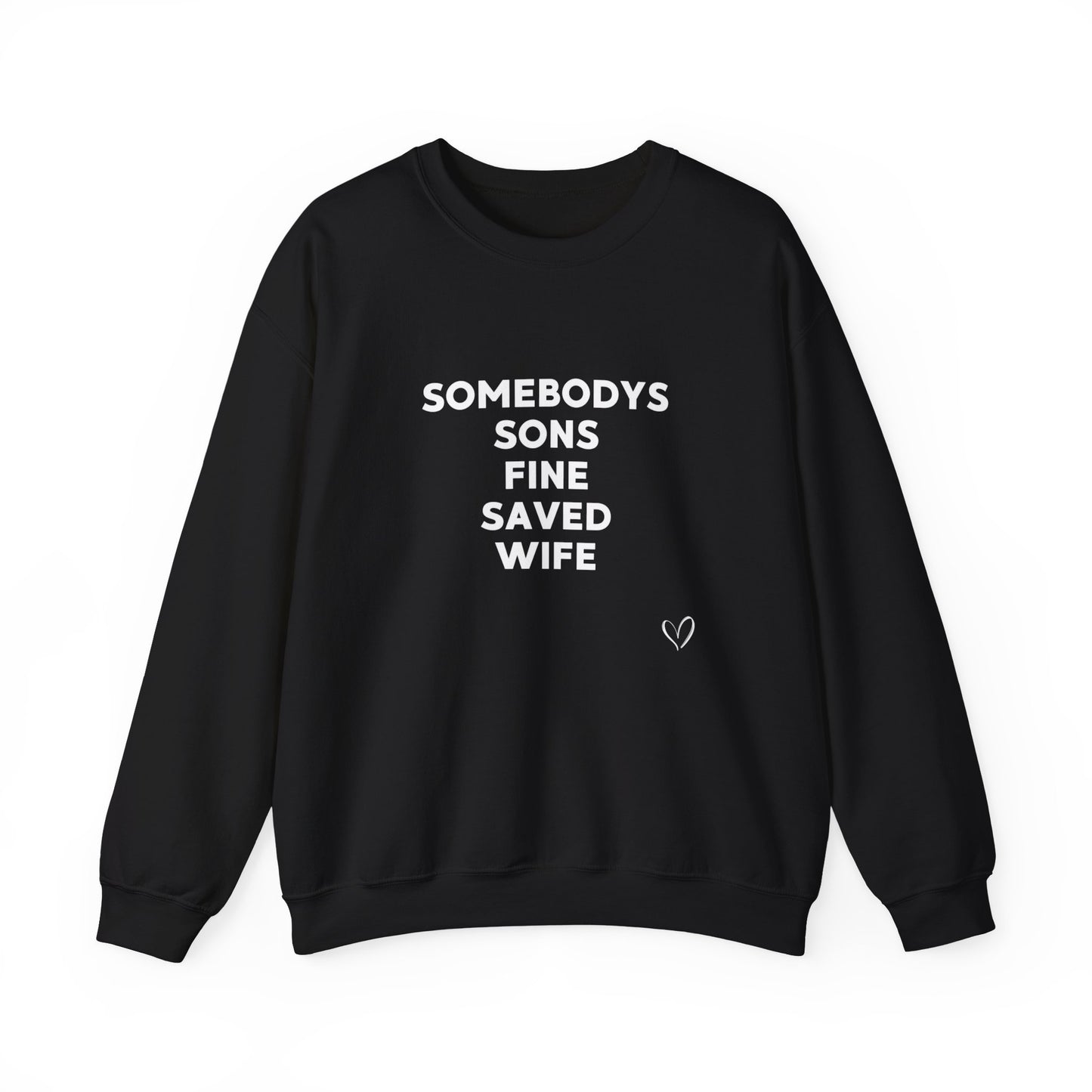 Saved Wife Unisex Heavy Blend™ Crewneck Sweatshirt