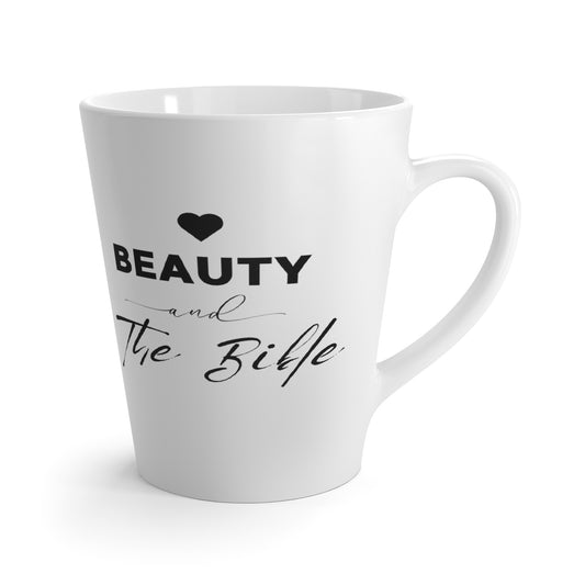Beauty and the Bible Latte Mug