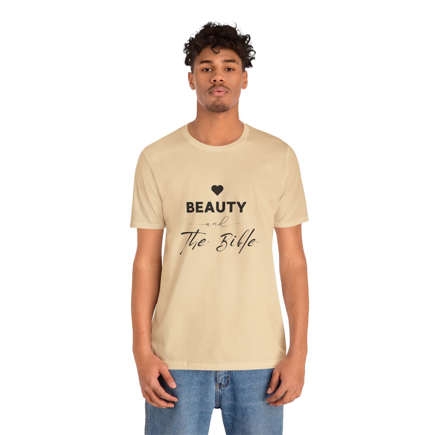 Beauty and the Bible Unisex Jersey Short Sleeve Tee