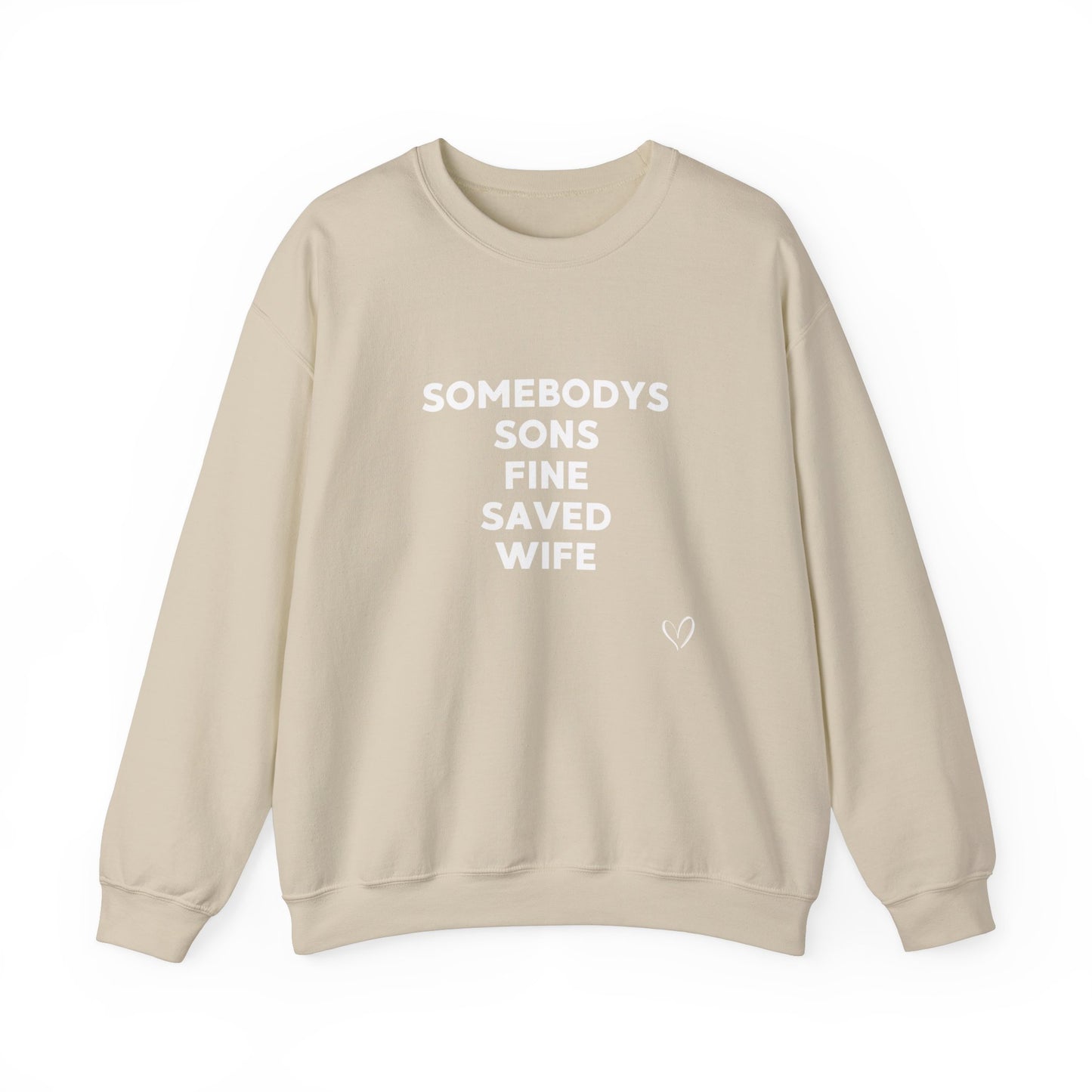 Saved Wife Unisex Heavy Blend™ Crewneck Sweatshirt