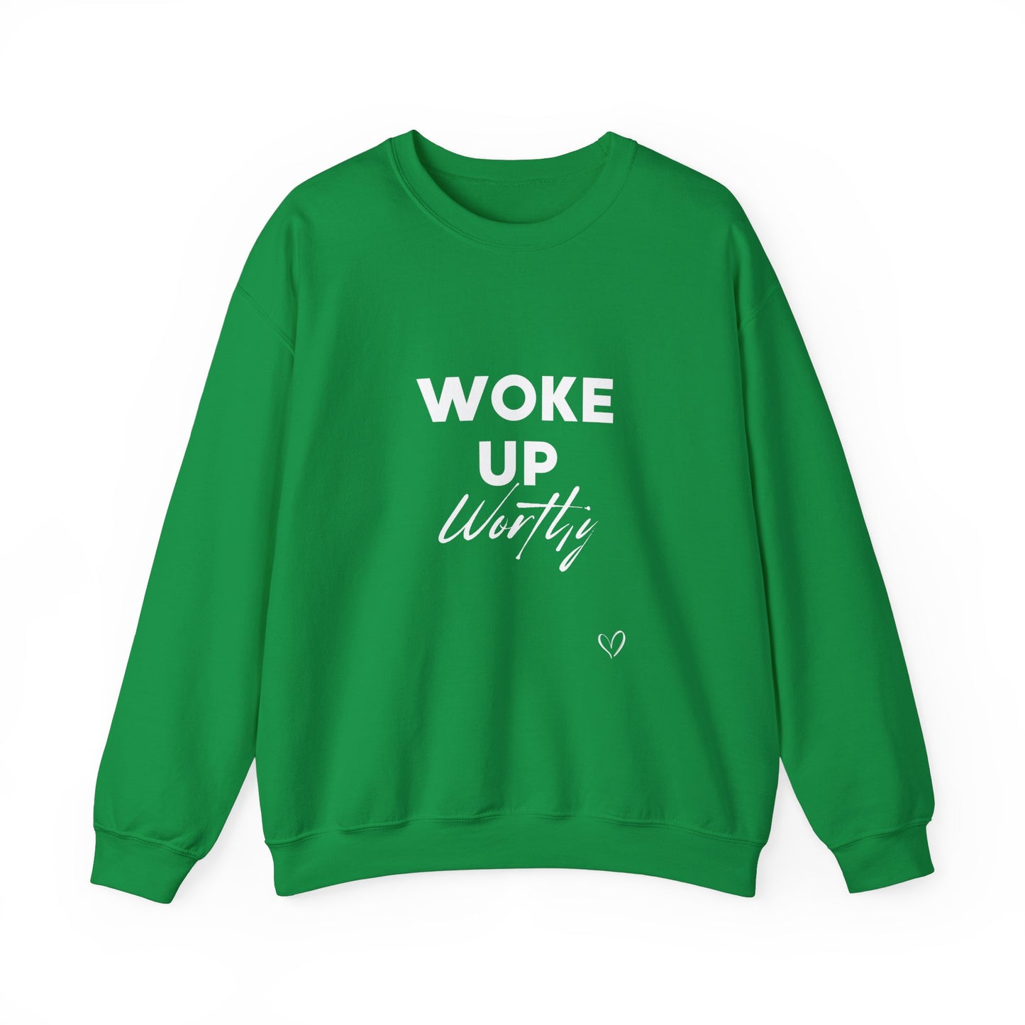 Woke up Worthy Unisex Heavy Blend™ Crewneck Sweatshirt