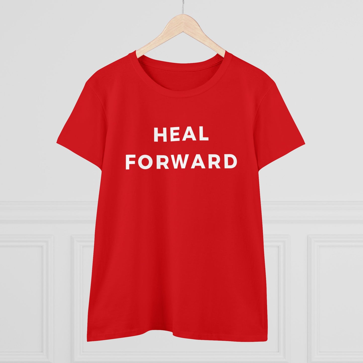 Heal forward Tee Women's Heavy Cotton Tee