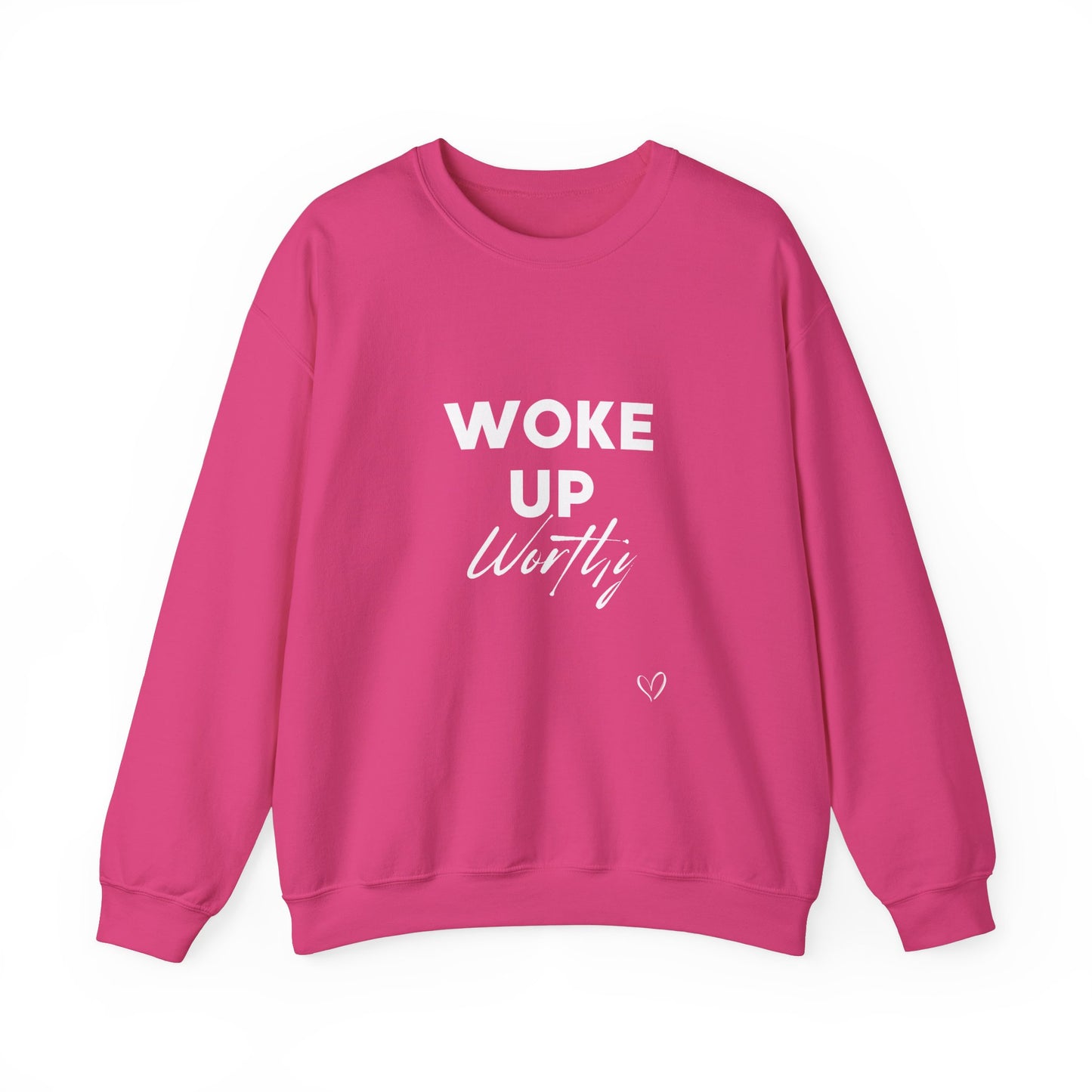 Woke up Worthy Unisex Heavy Blend™ Crewneck Sweatshirt