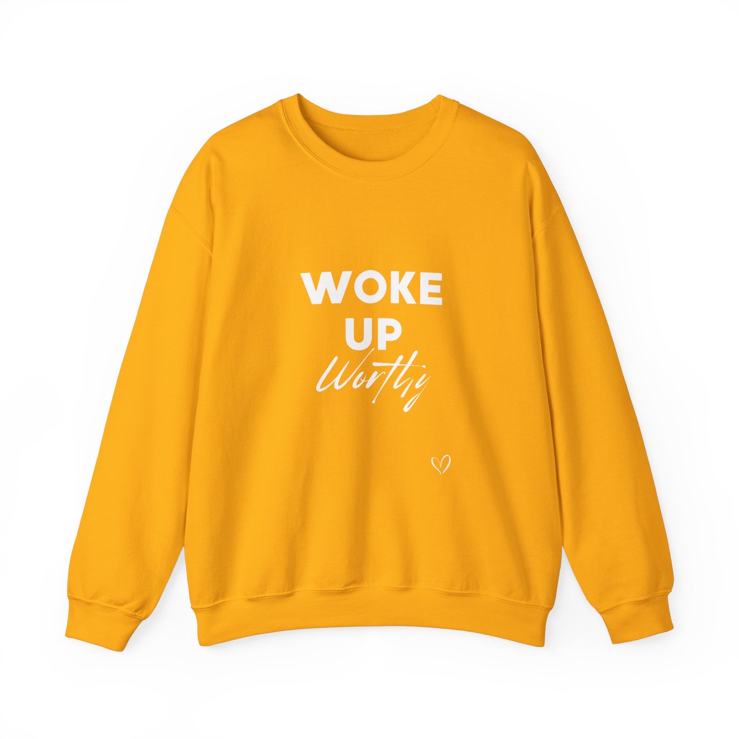 Woke up Worthy Unisex Heavy Blend™ Crewneck Sweatshirt