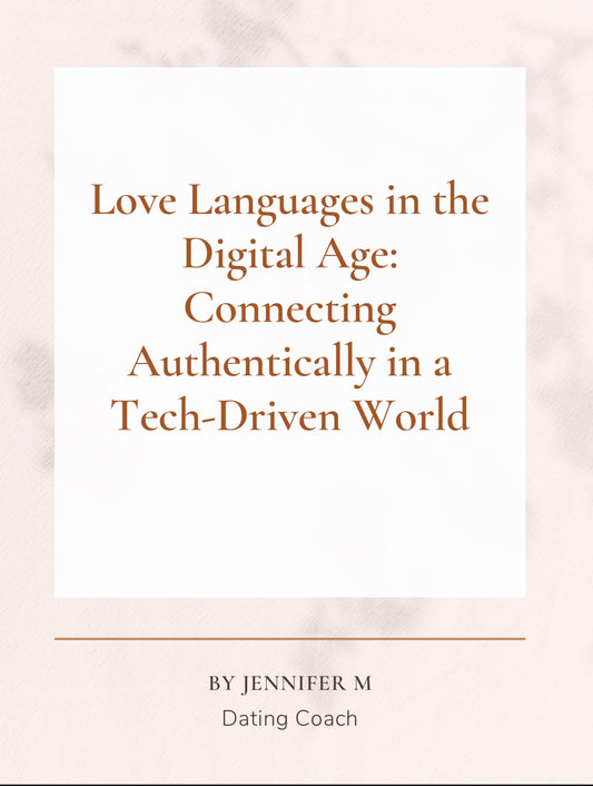 Love Languages in the Digital Age:
Connecting
Authentically in a Tech-Driven World (with resell rights )