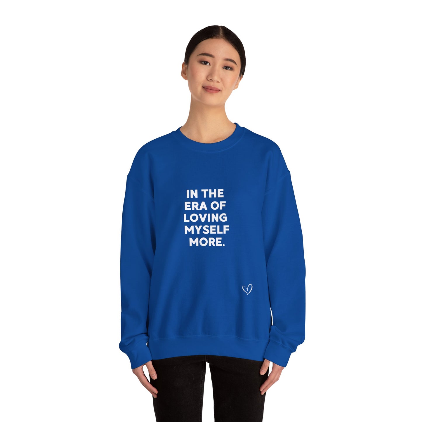 Loving myself Era Unisex Heavy Blend™ Crewneck Sweatshirt