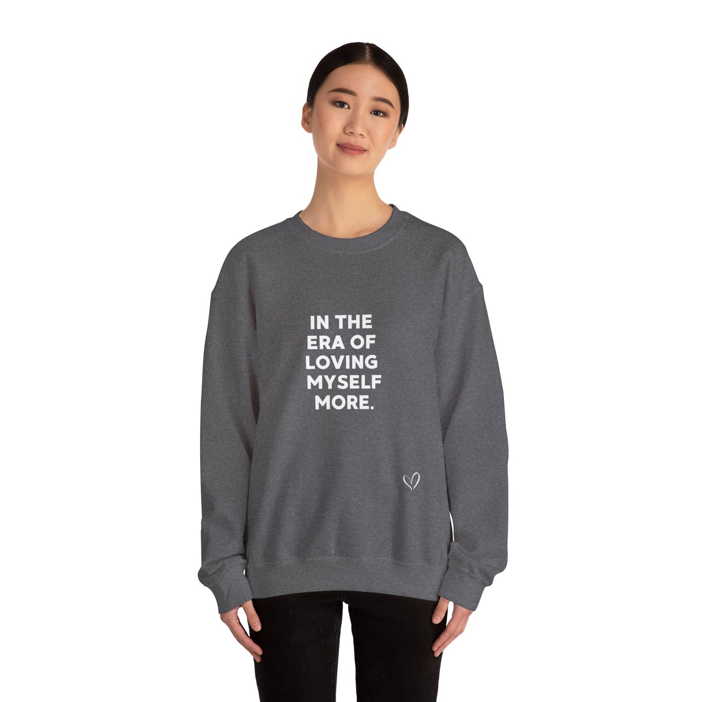 Loving myself Era Unisex Heavy Blend™ Crewneck Sweatshirt