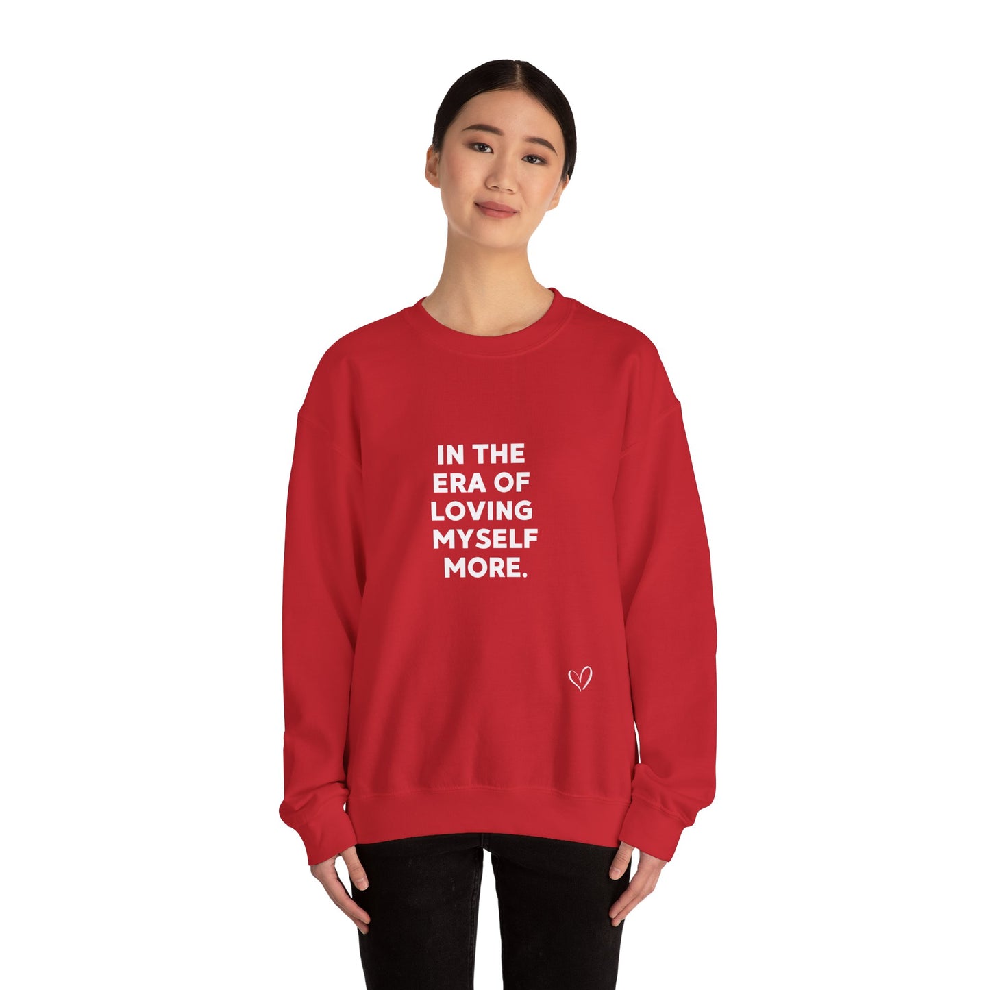 Loving myself Era Unisex Heavy Blend™ Crewneck Sweatshirt