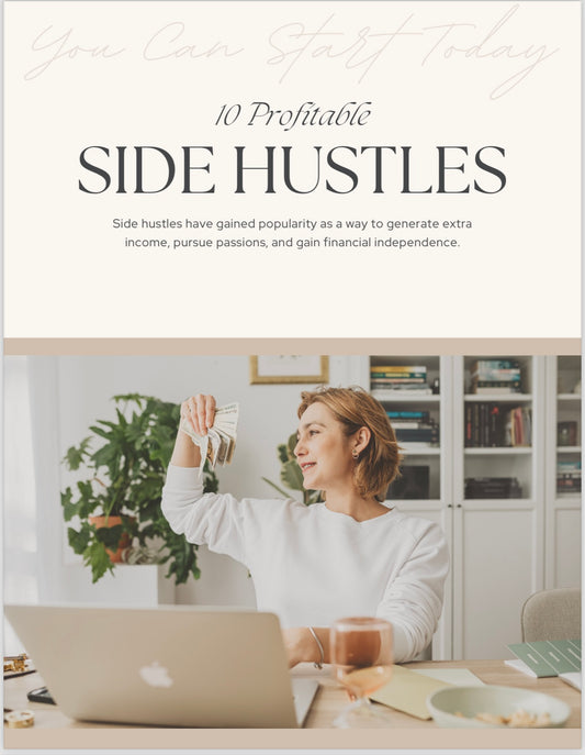 10 profitable side hustles (with resell rights )