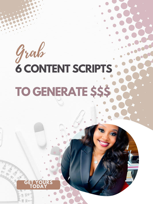 6 $$$ sale generating content and emailing scripts