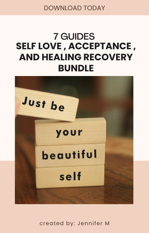 Self love , Acceptance , and healing Recovery Bundle