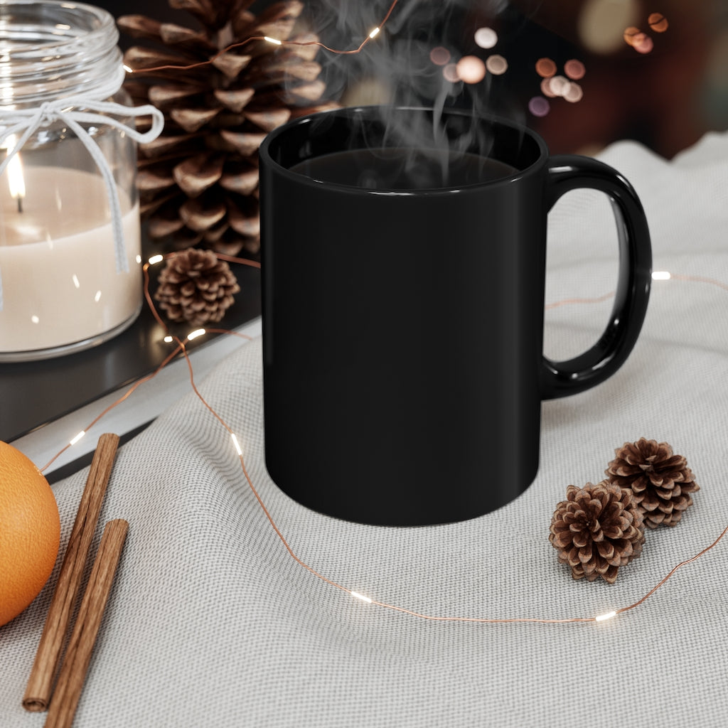 Wife in progress Black mug 11oz