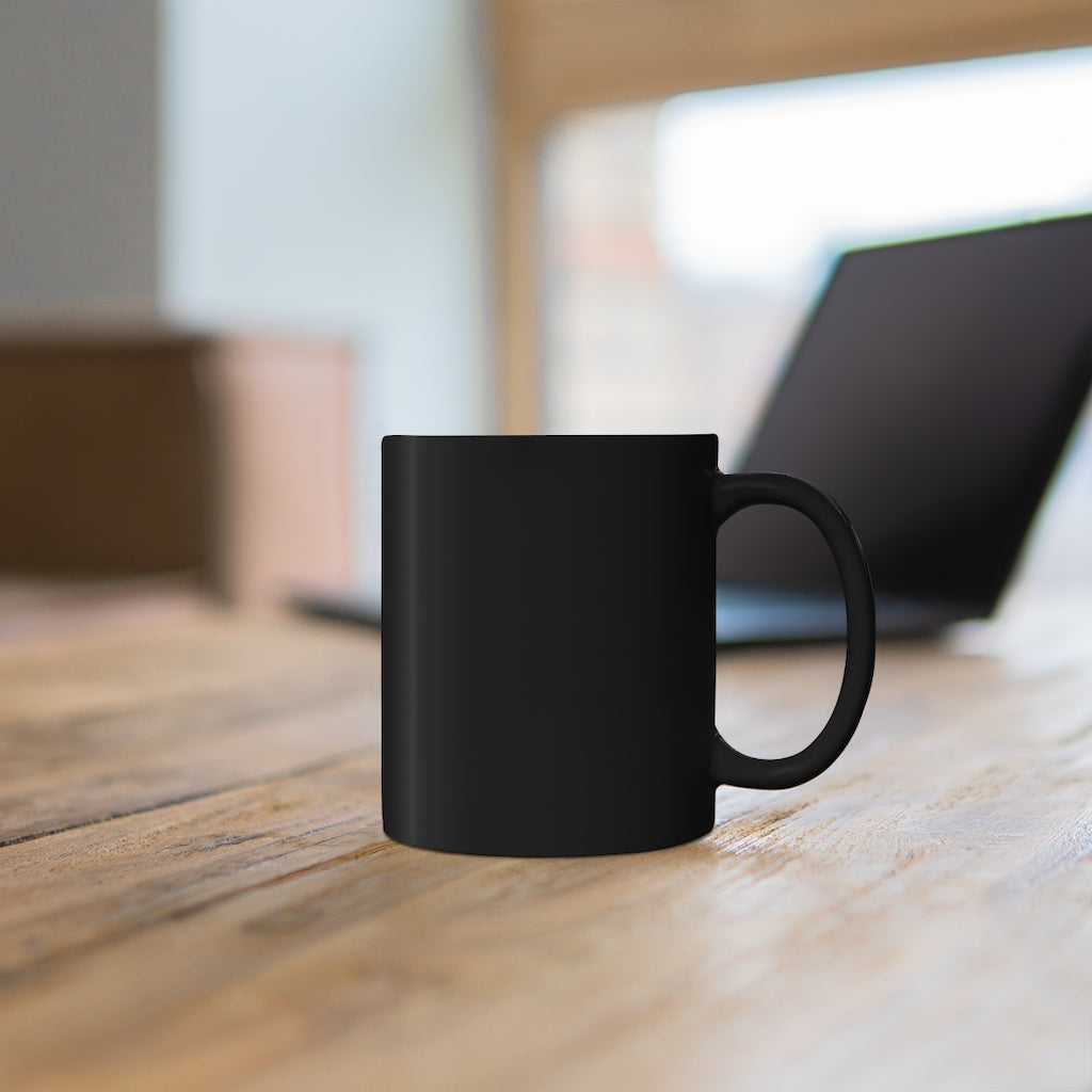 Wife in progress Black mug 11oz