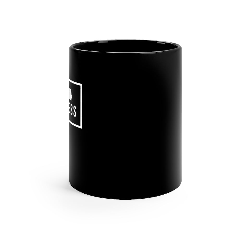 Wife in progress Black mug 11oz