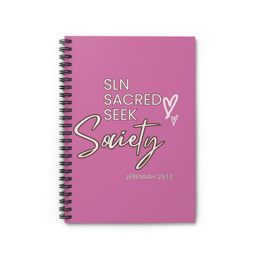 SLN Bible study Journal Spiral - Ruled Line
