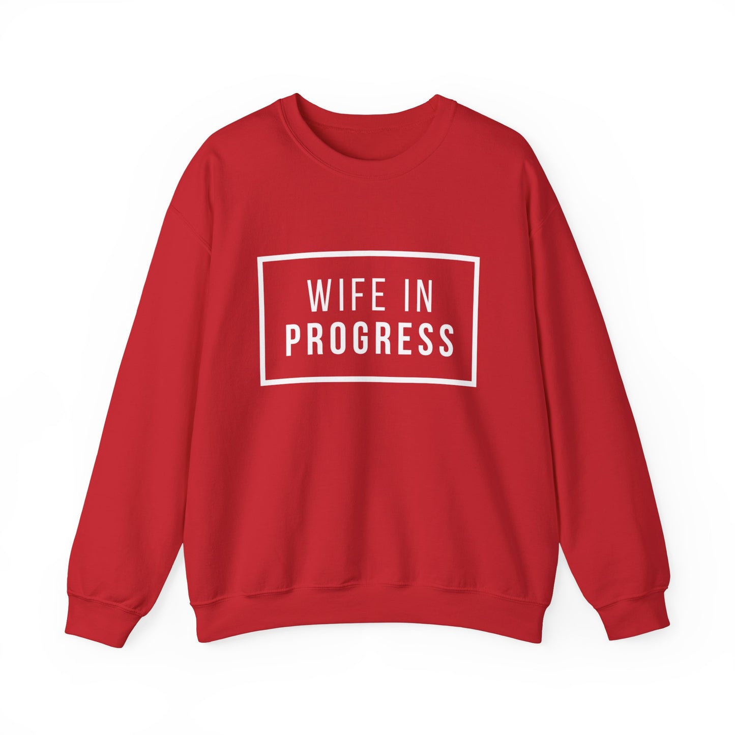 Wife in Progress Crewneck Sweatshirt