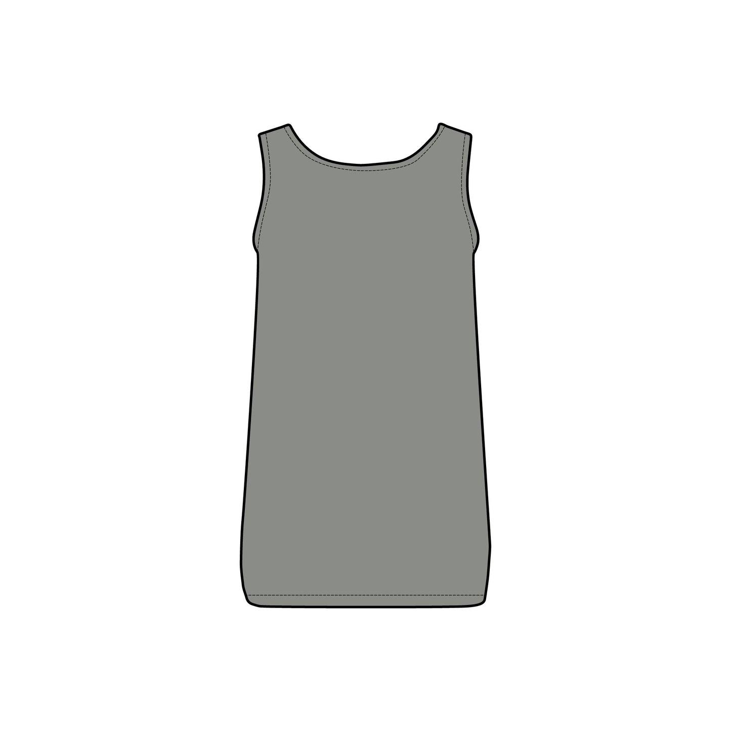 Woke Up Worthy Women's Micro Ribbed Tank